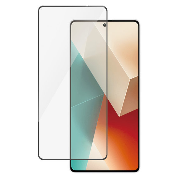 Σκληρυμένο γυαλί UWF για Xiaomi Redmi Note 13, Μαύρο, PanzerGlass