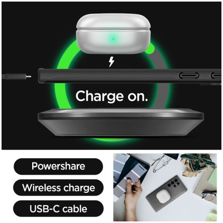 Θήκη Thin Fit για Samsung S24 Ultra | Μαύρο | Black | Spigen