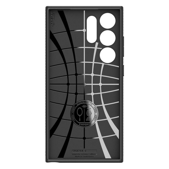 Θήκη Liquid Air για Samsung S24 Ultra, Matte Black, Spigen