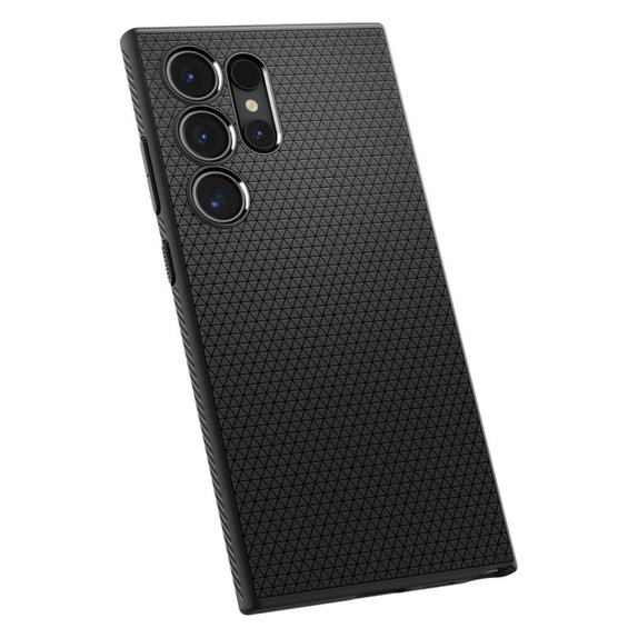 Θήκη Liquid Air για Samsung S24 Ultra, Matte Black, Spigen