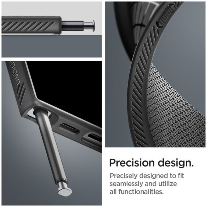 Θήκη Liquid Air για Samsung S24 Ultra | Matte Black | Spigen