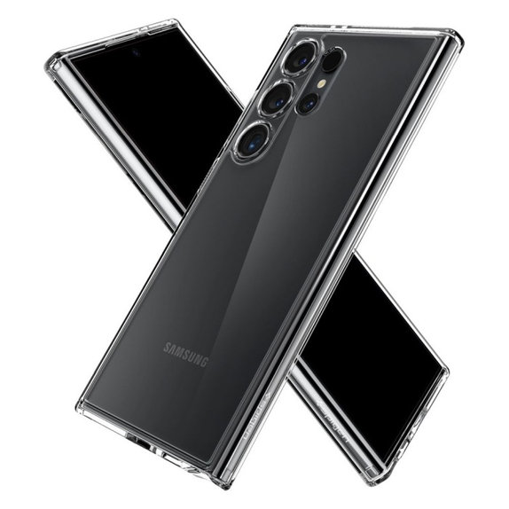 Θήκη Ultra Hybrid για Samsung S24 Ultra, Transparent, Spigen