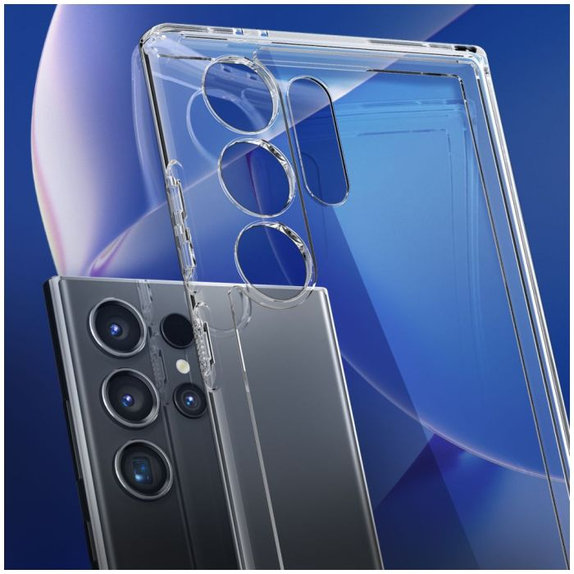 Θήκη Ultra Hybrid για Samsung S24 Ultra, Transparent, Spigen