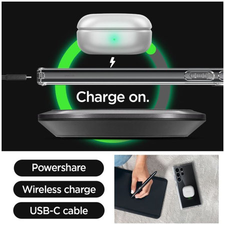 Θήκη Ultra Hybrid για Samsung S24 Ultra | Transparent | Spigen