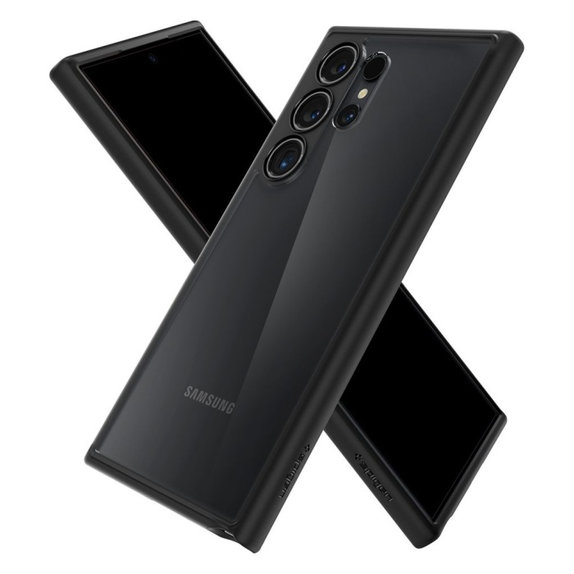 Θήκη Ultra Hybrid για Samsung S24 Ultra, Matte Black, Spigen