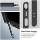 Θήκη Ultra Hybrid για Samsung S24 Ultra, Matte Black, Spigen