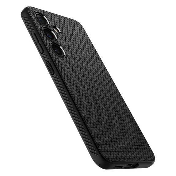 Θήκη Liquid Air για Samsung S24+, Matte Black, Spigen