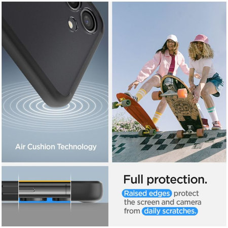 Θήκη Ultra Hybrid για Samsung S24+ | Ματ Transparent | Frost Black | Spigen