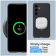 Θήκη Ultra Hybrid για Samsung S24+, Ματ Transparent, Frost Black, Spigen