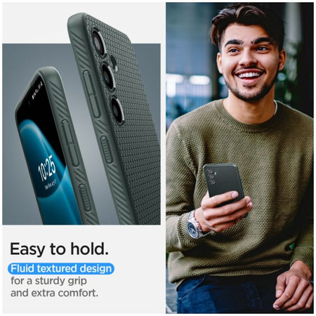 Θήκη Liquid Air για Samsung S24 | Abyss Green | Spigen