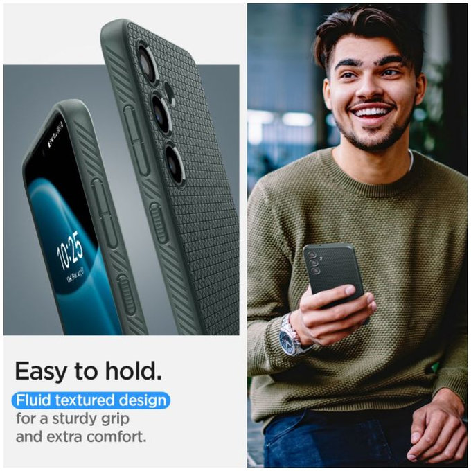 Θήκη Liquid Air για Samsung S24 | Abyss Green | Spigen