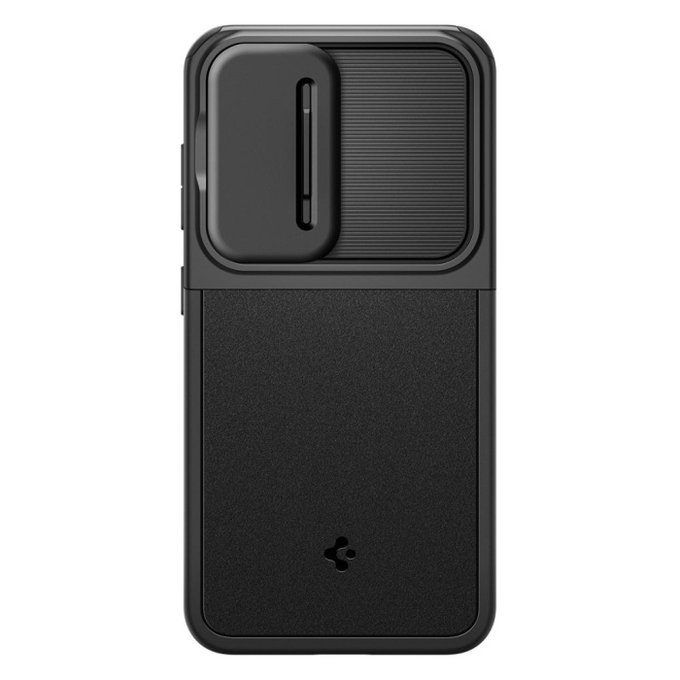 Θήκη Optik Armor για Samsung S24 | Μαύρο | Black | Spigen