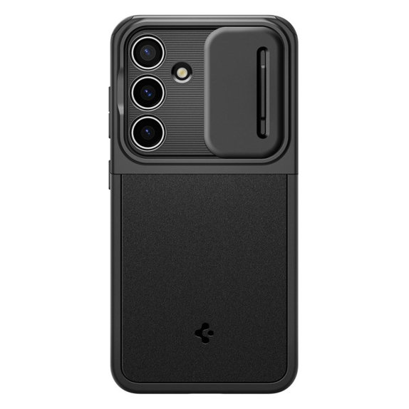Θήκη Optik Armor για Samsung S24 | Μαύρο | Black | Spigen