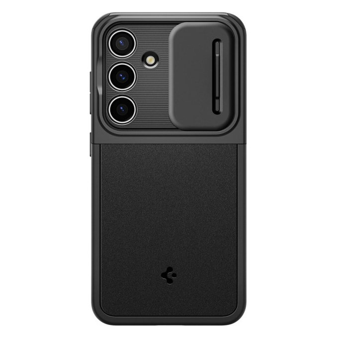 Θήκη Optik Armor για Samsung S24 | Μαύρο | Black | Spigen