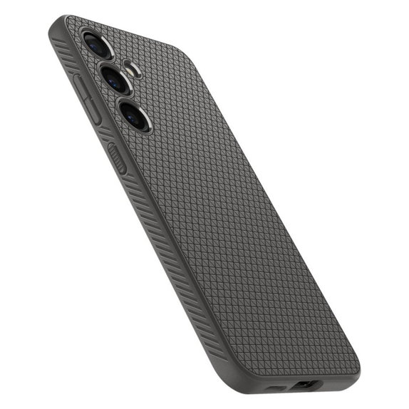 Θήκη Liquid Air για Samsung S24, Granite Gray, Spigen
