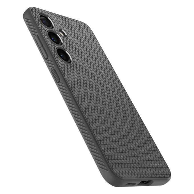 Θήκη Liquid Air για Samsung S24, Granite Grey, Spigen
