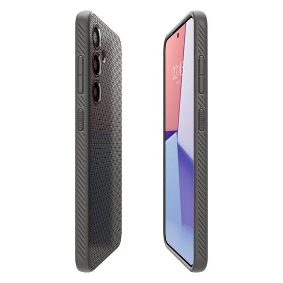 Θήκη Liquid Air για Samsung S24, Granite Gray, Spigen