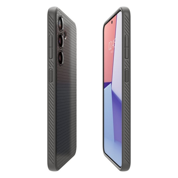 Θήκη Liquid Air για Samsung S24, Granite Grey, Spigen