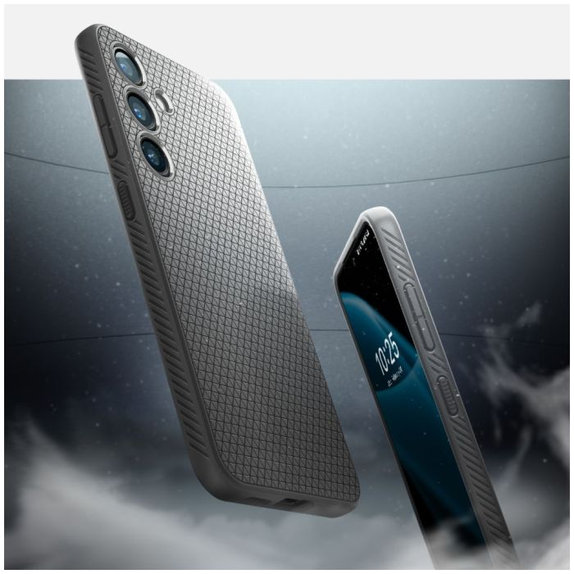 Θήκη Liquid Air για Samsung S24, Granite Gray, Spigen