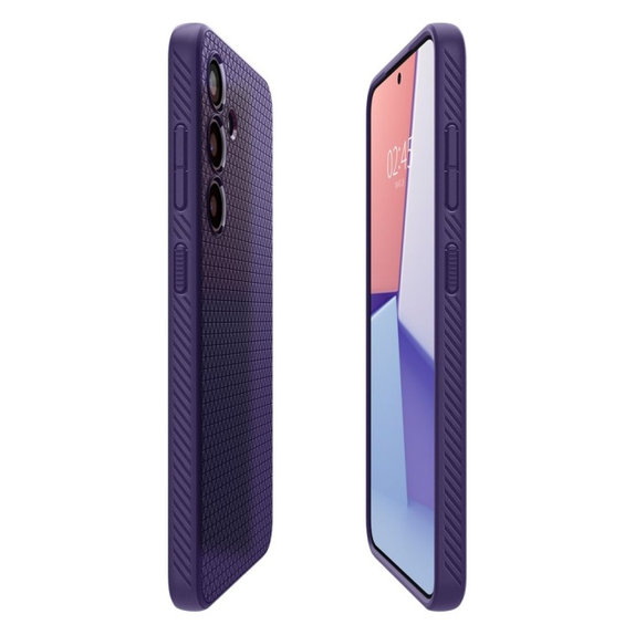 Θήκη Liquid Air για Samsung S24,  Deep Purple, Spigen