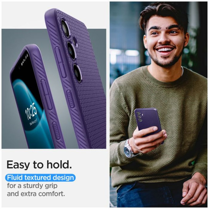 Θήκη Liquid Air για Samsung S24 |  Deep Purple | Spigen