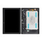 Συγκρότημα οθόνης για Lenovo Tab 2 A10-70, Μαύρο, Black, Aftermarket