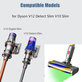 Κεφαλή Δαπέδου με Πράσινο Φως LED για Dyson V12 | Πράσινο | Green Light