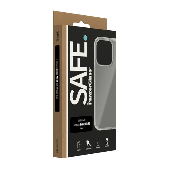 Θήκη TPU για Samsung Galaxy A53 5G, Διάφανο, SAFE by PanzerGlass