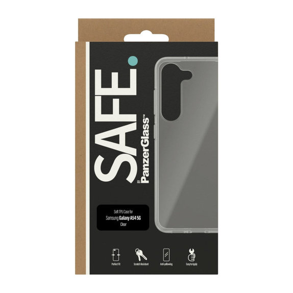 Θήκη TPU για Samsung Galaxy A14/A14 5G, Διάφανο, SAFE by PanzerGlass