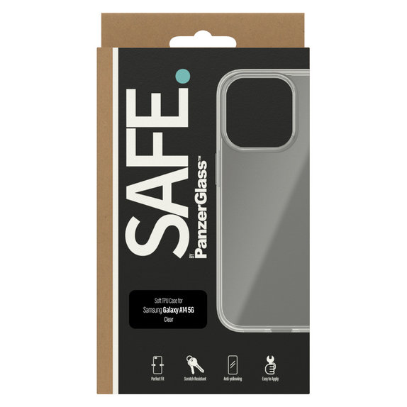 Θήκη TPU για Samsung Galaxy A14/A14 5G, Διάφανο, SAFE by PanzerGlass