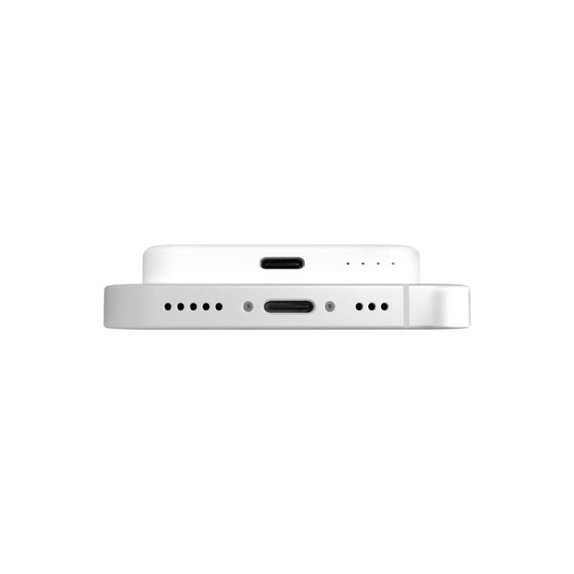 Θήκη MagSafe PowerBank 4200 mAh 5W | USB-C | Λευκό | White | PURO