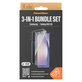 Bundle Hoops + Σκληρυμένο γυαλί UWF + Hard Case D3O για Samsung Galaxy A55 5G, PanzerGlass