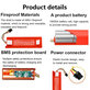 Μπαταρία για Xiaomi Roborock E-series, Q-series, S-series, BRR-2P4S-5200, 14.4V, 5200mAh, HQ