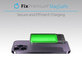 MagSafe PowerBank με LCD 5000mAh | μωβ | purple | FixPremium