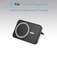 MagSafe PowerBank με Βάση 5000mAh | μαύρο | black | FixPremium