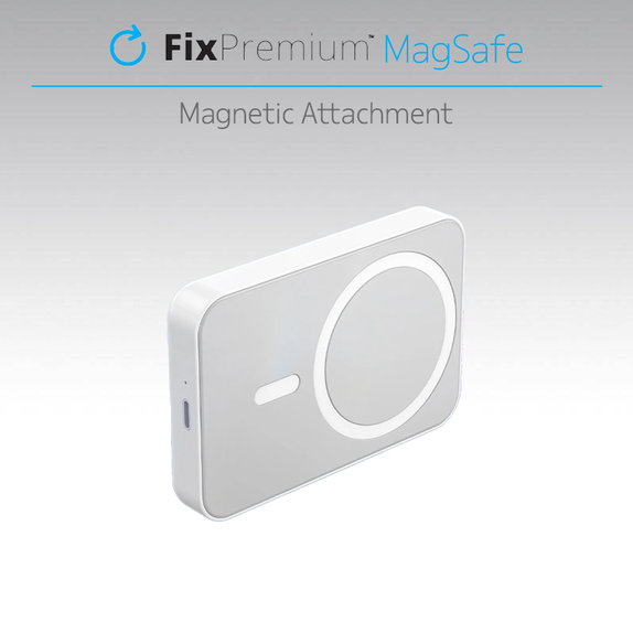 MagSafe PowerBank με Βάση 5000mAh | μαύρο | black | FixPremium