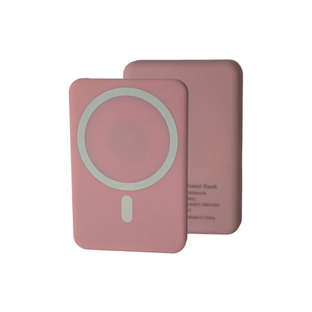MagSafe PowerBank 5000mAh | ροζ | pink | FixPremium