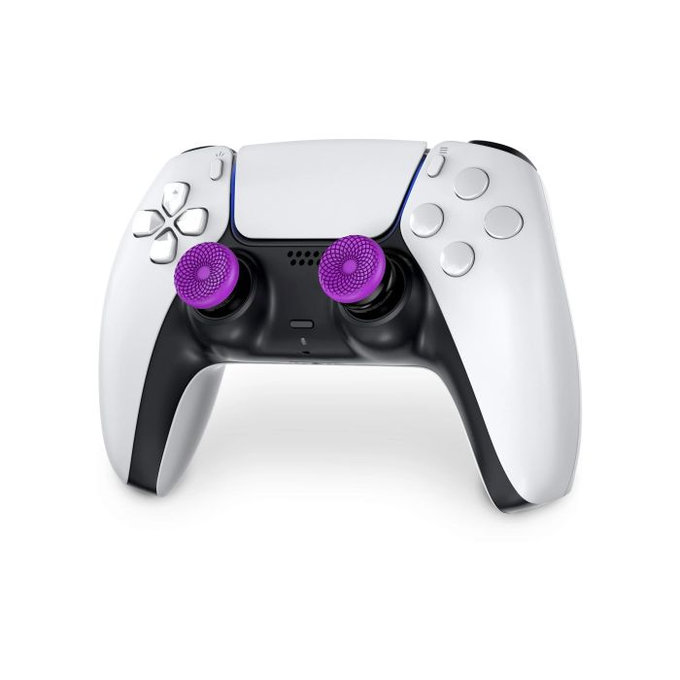 Επεκτεινόμενα Καλύμματα Λαβής Controller PS4/PS5 Frenzy | Μωβ | Purple | Kontrol Freek