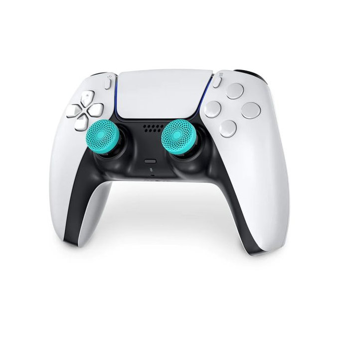Επεκτεινόμενα Καλύμματα Λαβής Controller PS4/PS5 Lotus | Teal | Kontrol Freek