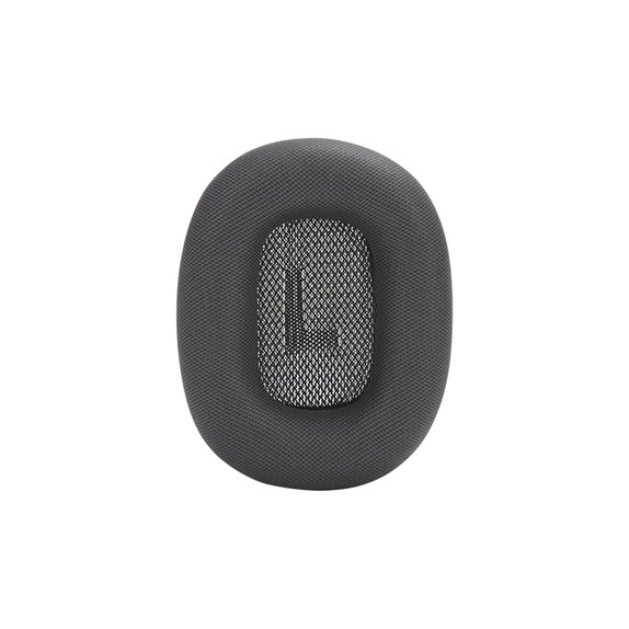 Ανταλλακτικά Μαξιλαράκια Δερματίνης για Apple AirPods Max, Διαστημικό Γκρι, Space Gray, FixPremium
