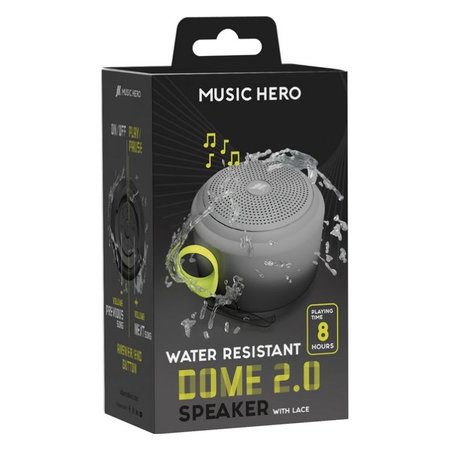 Ασύρματο Ηχείο DOME 2.0, 3 W | Black | Μαύρο | Music Hero
