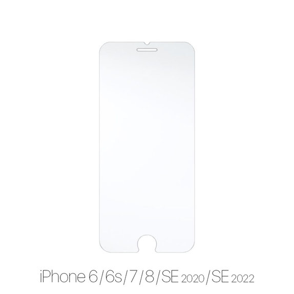 Προστατευτικό Γυαλί για iPhone 6, 6s, 7, 8, SE 2020, SE 2022, 10 Pack, FixPremium