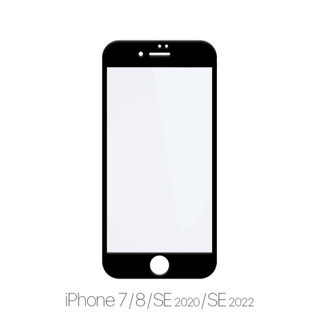 FullCover Glass - Προστατευτικό Γυαλί για iPhone 7 | 8 | SE 2020 & SE 2022 (10 Pack) | FixPremium