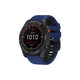 Δίχρωμο Λουράκι Σιλικόνης για Garmin (QuickFit 26mm) | Μπλε | Blue | FixPremium