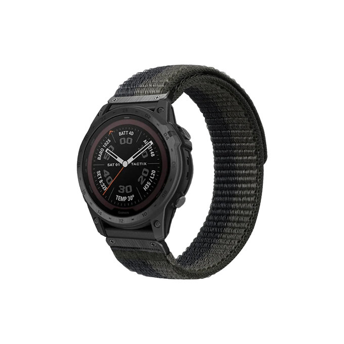 Λουράκι Νάιλον για Garmin (QuickFit 22mm) | grey | FixPremium