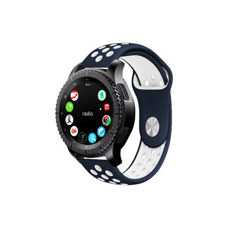 Λουράκι Σιλικόνης Sports για Garmin (22mm) | Μπλε | Blue | FixPremium