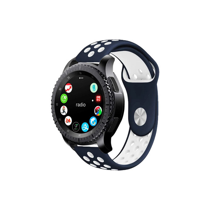 Λουράκι Σιλικόνης Sports για Garmin (22mm) | Μπλε | Blue | FixPremium