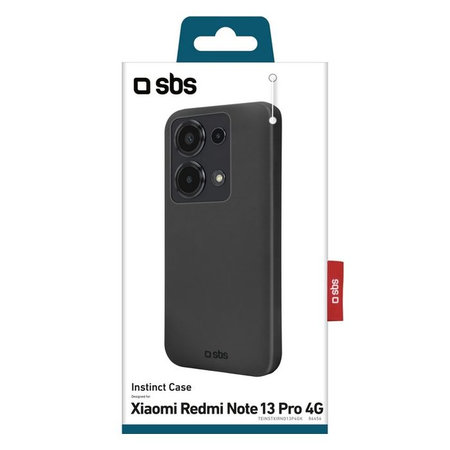 Θήκη Instinct για Xiaomi Redmi Note 13 Pro 4G | Μαύρο | Black | SBS