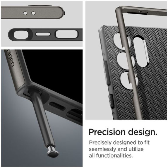 Θήκη Neo Hybrid για Samsung S24 Ultra | Gunmetal | Spigen