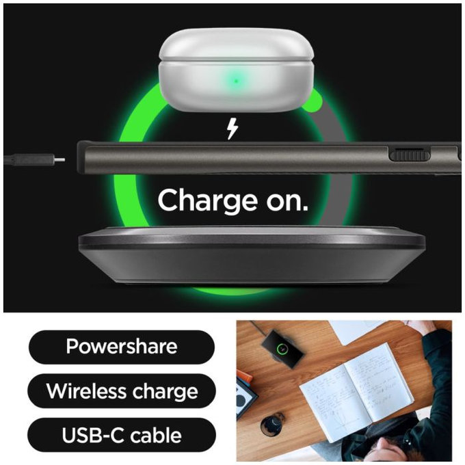 Θήκη Neo Hybrid για Samsung S24 Ultra | Gunmetal | Spigen